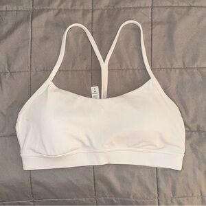 Lululemon White Sports Bra Size 8